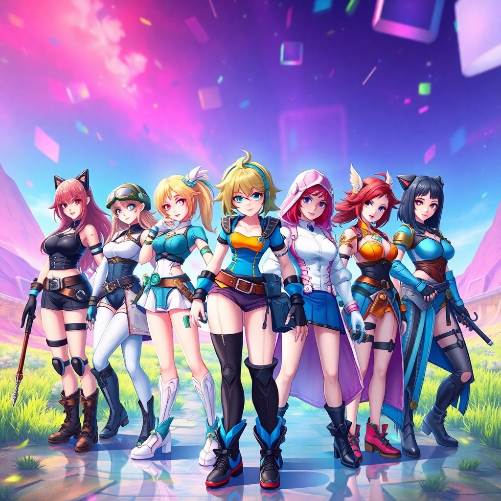 Random Female Video Game Character Generator - Jqziiy